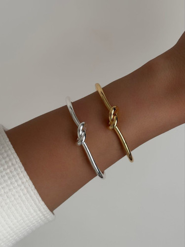 بنگل گره ای مینیمال آبکاری رادیوم و طلا
